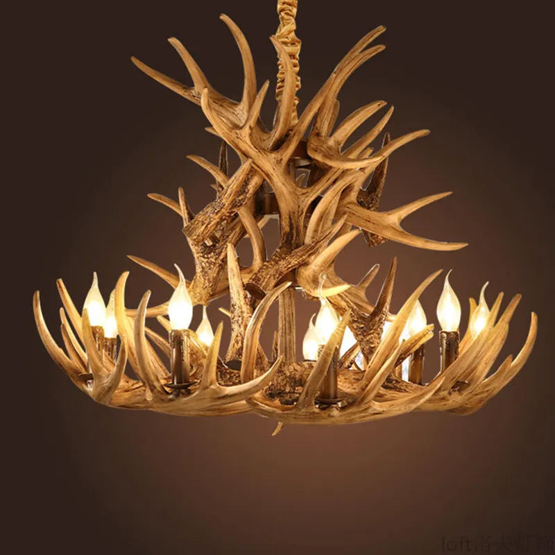 Deep Country Antler Chandelier Collection