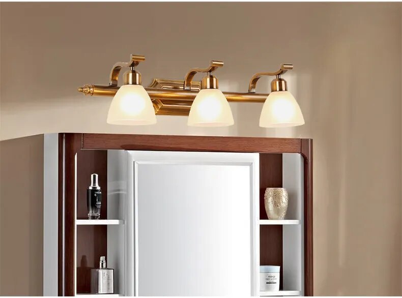 European Style LED Bathroom Vanity Mirror Fixture