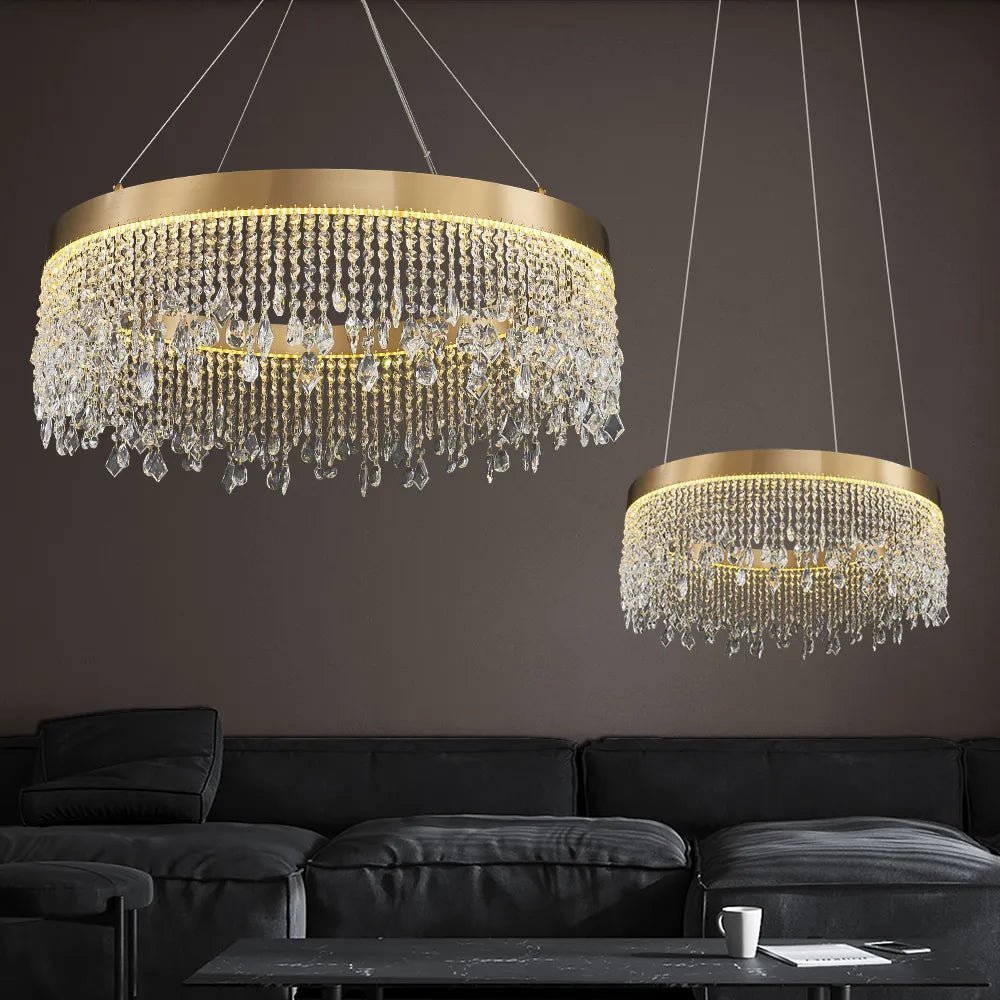 Weeping Rainfall Custom Chandelier Collection