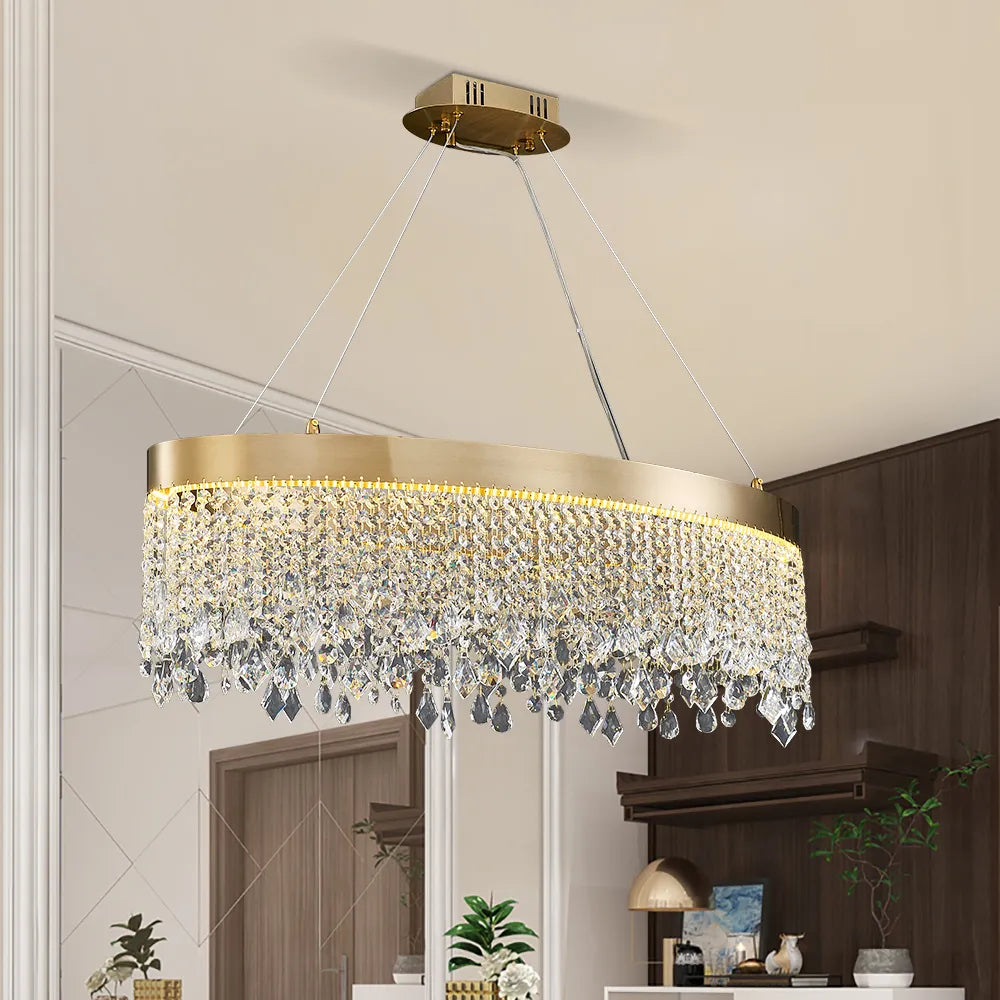 Weeping Rainfall Custom Chandelier Collection