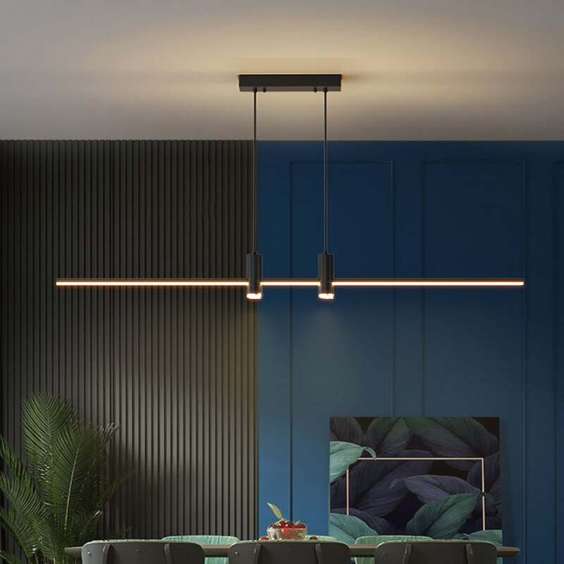 Modern Simple Flat Creative Led Pendant Lights