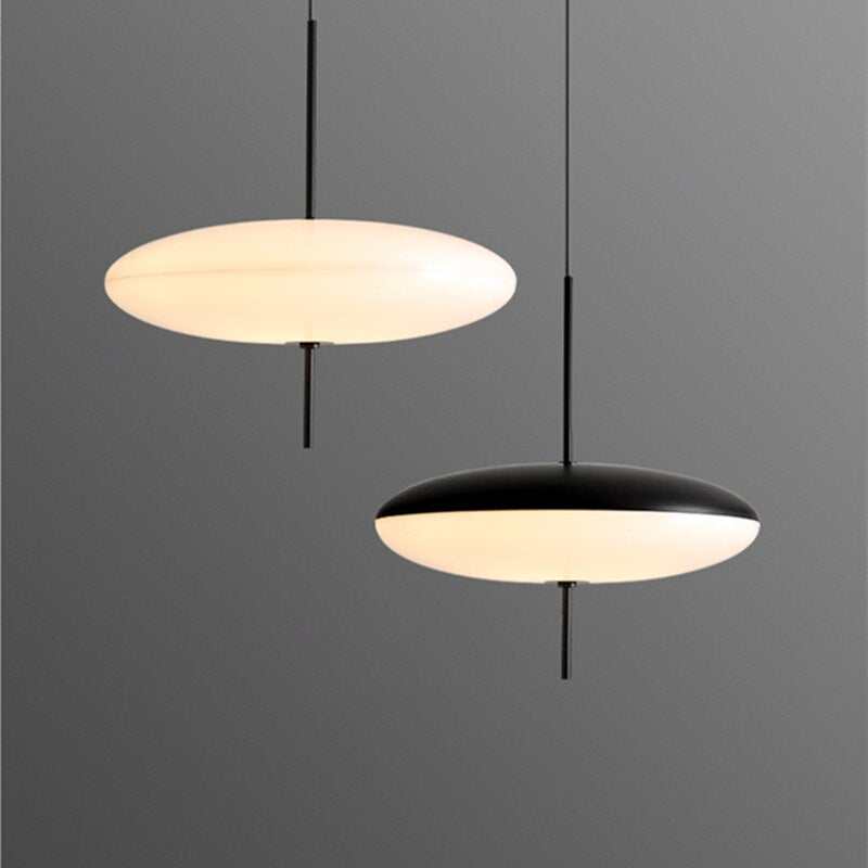 Italian Designer Model 2065 Led Acrylic Pendant Light Hanging UFO Fixture