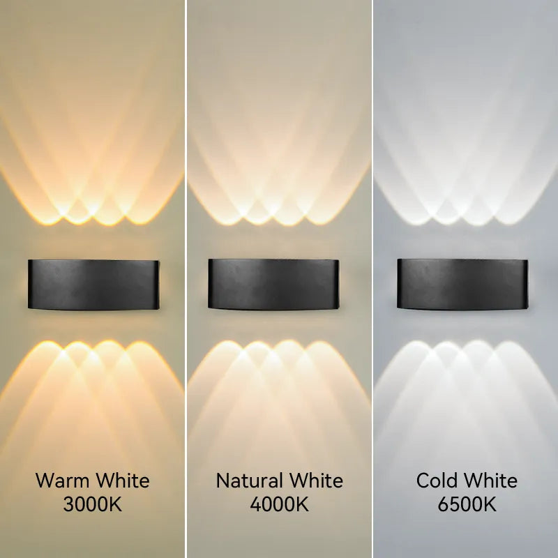 Indoor/ Outdoor Weatherproof Home Decoration LED Wall Sconce